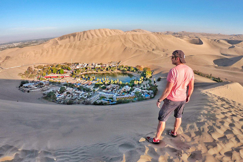 From Lima: Nazca Lines and Huacachina Oasis Day Trip