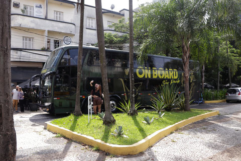 São Paulo: Premium Bus Tour with Dinner and Veggie Option