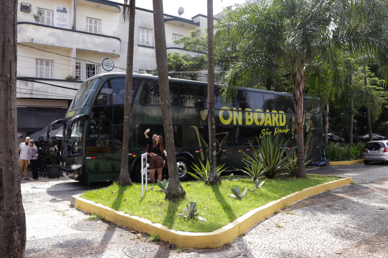 São Paulo: Premium Bus Tour with Dinner and Veggie Option