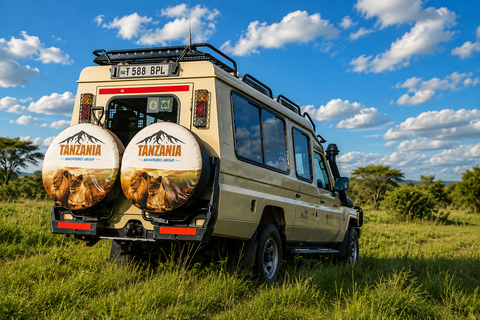 From Moshi: Materuni Waterfalls & Coffee Tour with Lunch