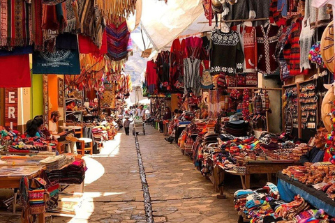 Cusco : Transfer naar de markt van Pisac