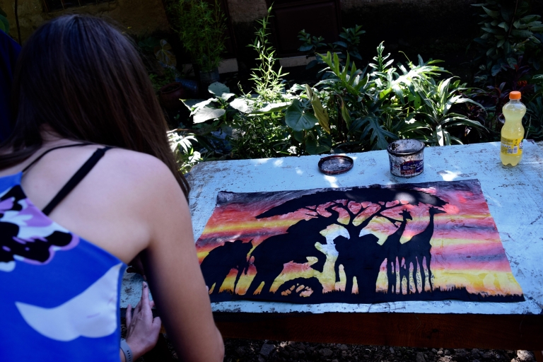 Arusha: Wax Painting Lesson