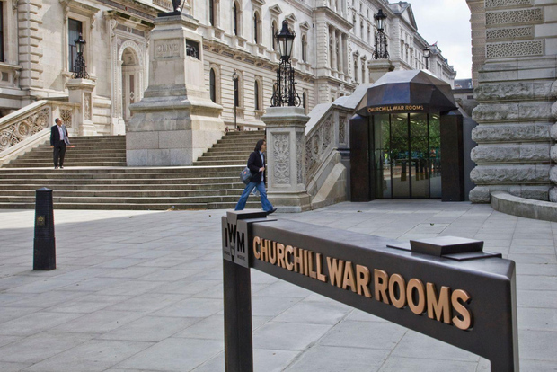 Londres: Entrada ao Churchill War Rooms e audiotour político