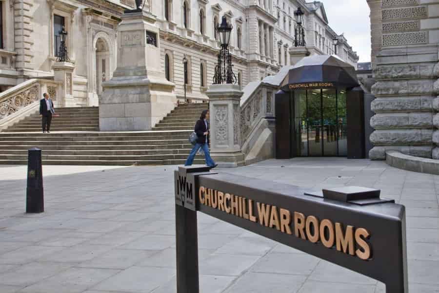 London: Eintritt in Churchills Cabinet War Rooms und politische Audiotour. Foto: GetYourGuide London: Eintritt in Churchills Cabinet War Rooms und politische Audiotour. Foto: GetYourGuide
