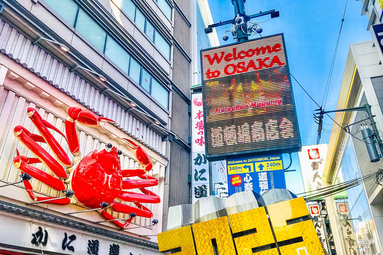 Este es el mejor tour a pie, ¡todos los lugares imprescindibles de Osaka!