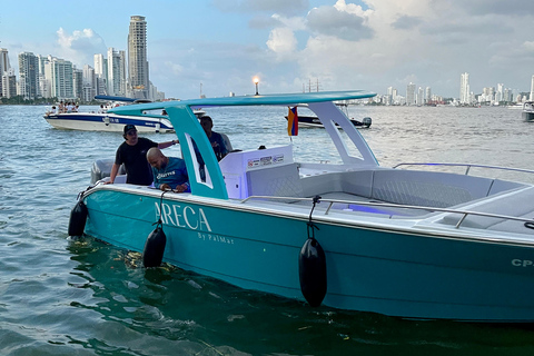 Cartagena: Private Sunset and Night Boat Tour