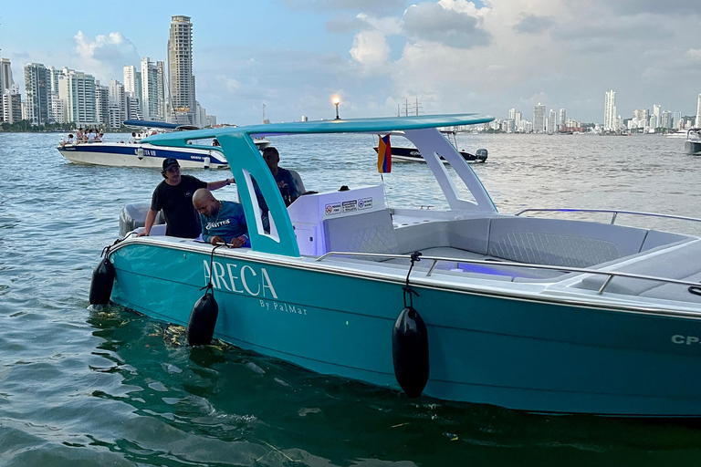 Cartagena: Private Sunset and Night Boat Tour