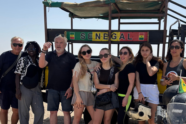 Dakar: Pink Lake Tour with Quad Bike + Pirogue and Lunch Included Dakar: Tour to the Pink Lake with Quad + Pirogue and Lunch included