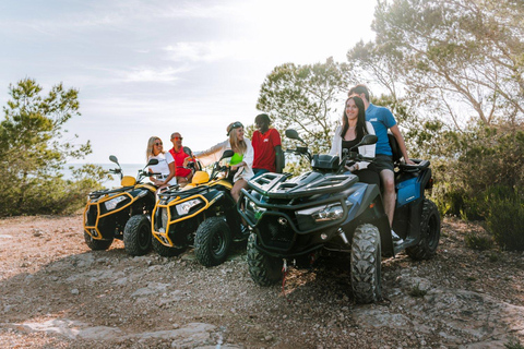 Quad en quad y cabras en el argán y té con Nomade