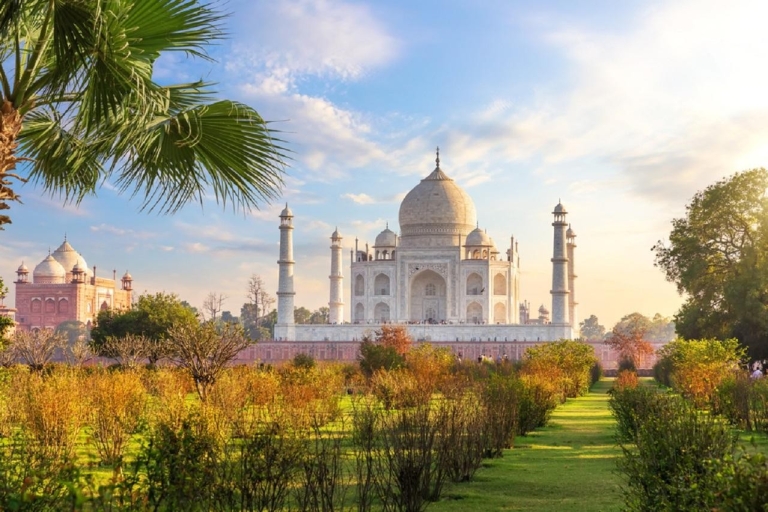 Depuis Delhi : Visite de luxe du Taj MahalVoiture et guide
