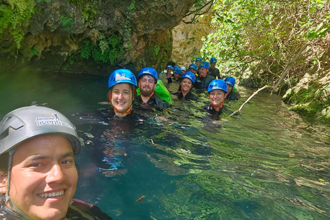 Anna : canyoning à Gorgo de la escalera