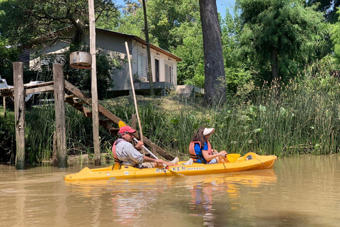BA to Tigre: Pvt Bike, Kayak & Argentine BBQ Full-Day Tour Buenos Aires Private Tigre Bike and Kayak Tour with Lunch