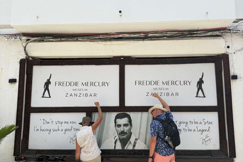 Stone Town Historical Walking Tour & Freddie Mercury Visit Stone Town Guided Tour + Slave Market Entry/ Freddie Mercury