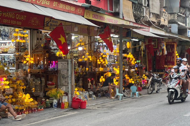 Hanoi Oud Kwartier Straat Eten