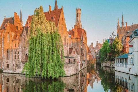 Visite guidée privée Gand et Bruges au départ de Bruxelles