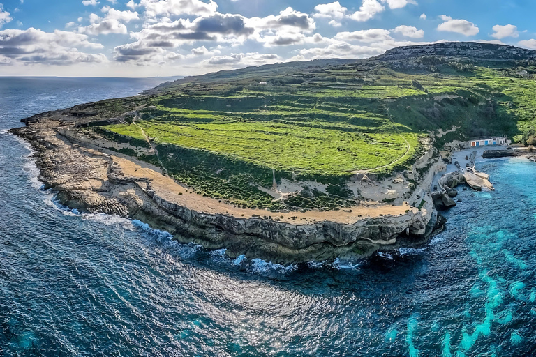 Malta: 9 Bays Cruise with Traditional Ftira and Transport