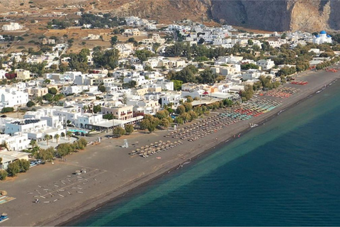 Santorini: Red Beach, Vlychada, Perissa, and Kamari Tour