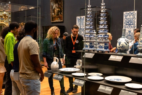 Amsterdam: visite guidée du Rijksmuseum et billetVisite guidée en italien