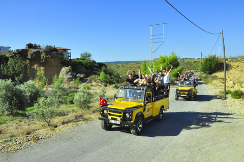 Side: Jeep Safari, Green Canyon, and Mud Bath Tour