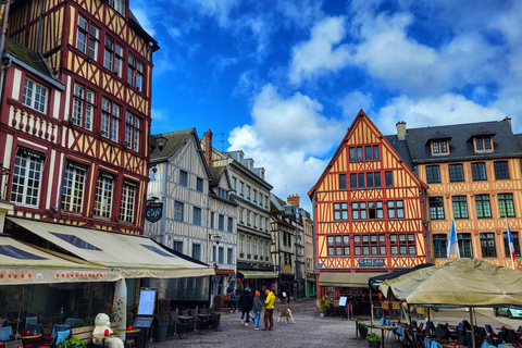 From Paris: Rouen, Etretat & Honfleur Private Day Trip Rouen Etretat and Honfleur: Private Tour from Paris