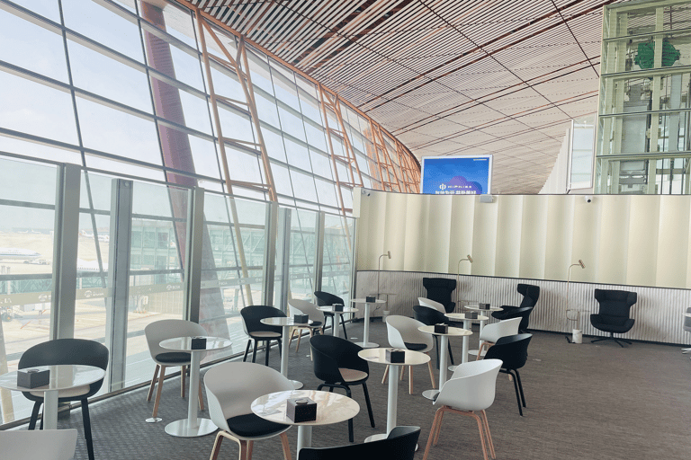Beijing: Daxing International Airport CHUM Lounge Access Main Terminal Domestic Departure: CHUM VIP Lounge