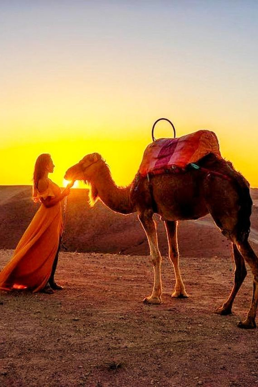 Marrakech: Agafay Desert Dinner With Camel Ride & Fire Show: Agafay ...