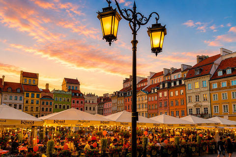 Warsaw Old Town at Golden Hour: magic, stories & legends