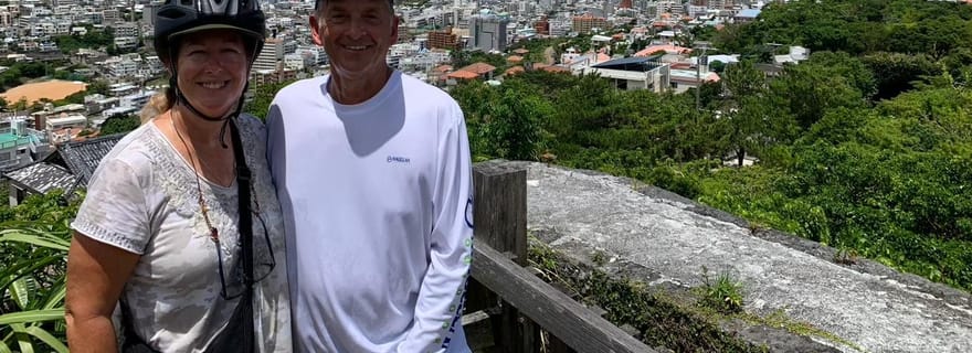 Shuri+Naha : Tour cycliste à la découverte du patrimoine aquatique en E-Bike