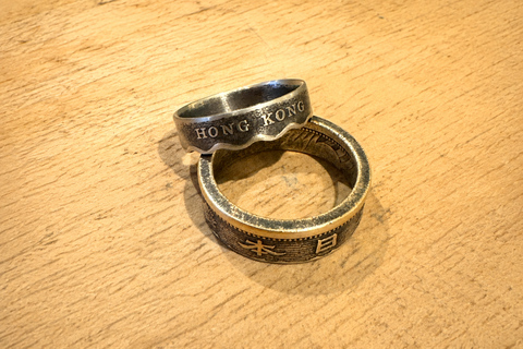 Vintage Coin Ring Making Workshop in Asakusa