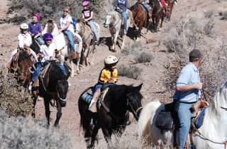Von Las Vegas aus: Frühstück auf der Maverick Ranch und Reitausflug