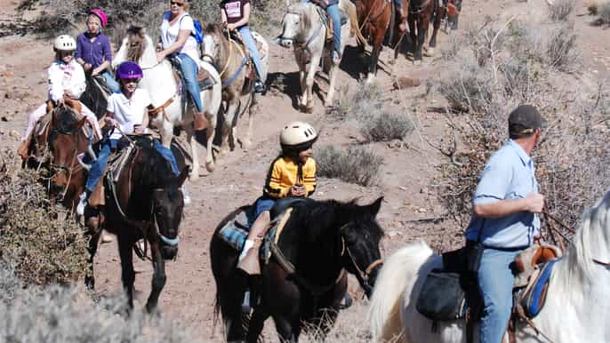 from las vegas maverick ranch breakfast and horseback ride