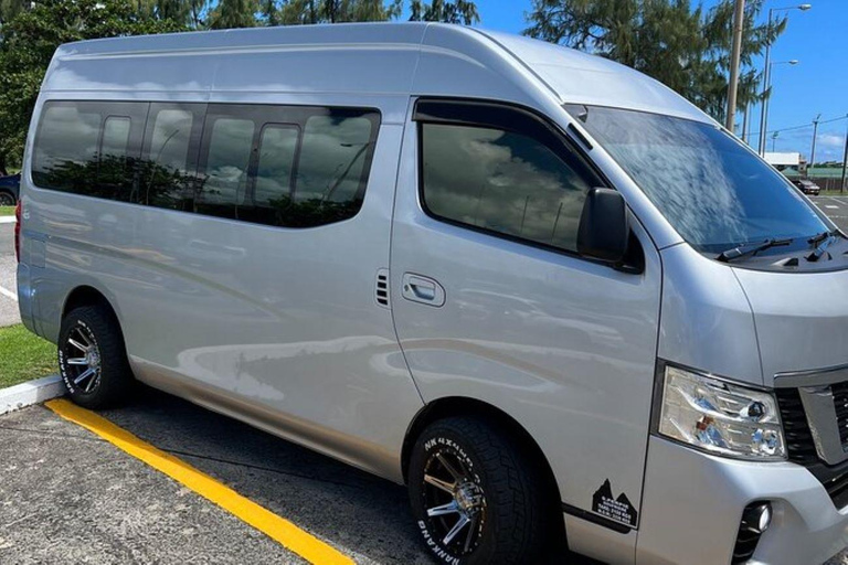 St.Lucia: UVF Shared Airport Roundtrip Transfer with Snacks Castries/Marigot Bay