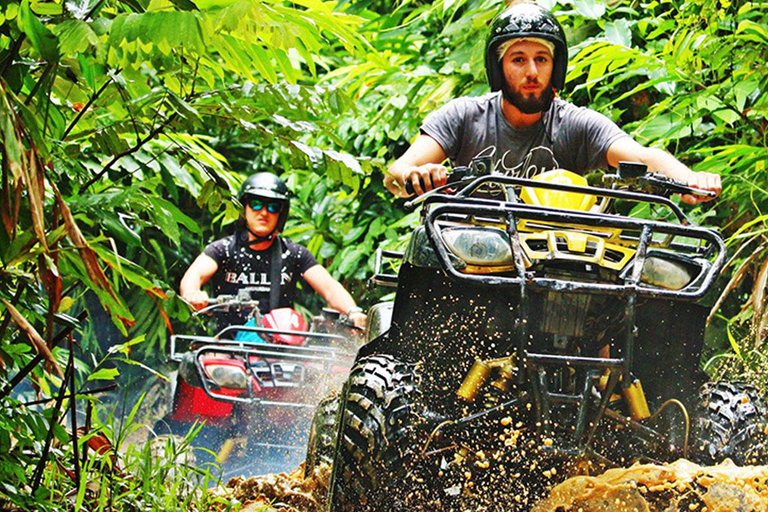 Phuket: Aventura de ATV e Zipline com transfer do hotel