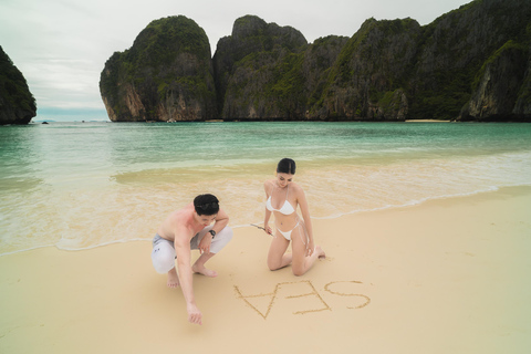 Krabi: Private Phi Phi Islands & 4 Islands Speedboat Tour