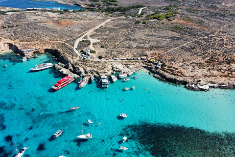 Mellieha: Comino, Crystal & Blue Lagoon 2 Bay Evening Cruise