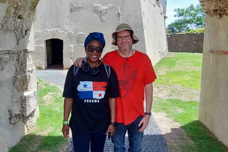 Panama City : Fort San Lorenzo et écluse Agua Clara du canal de Panama