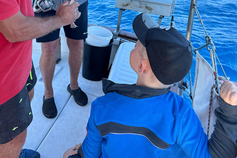 Rhodes : Excursion de pêche avec barbecue et baignade