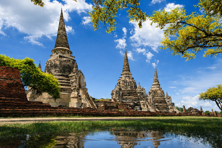 Bangkok: Giant Buddha & Ayutthaya Afterlife Tour Round Trip Transportation & Guide