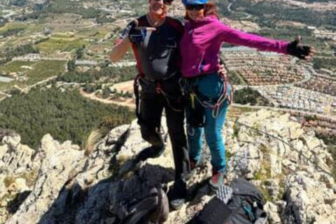 Benidorm: Klettersteig Ponoig, cerca de la Nucia