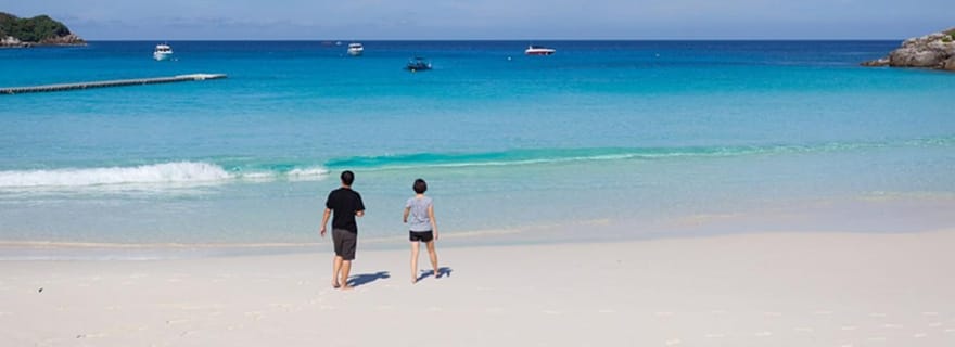 Phuket : excursion de plongée avec tuba aux îles Coral et Racha avec déjeuner