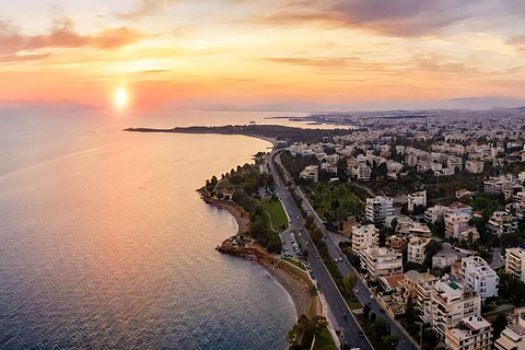 Athens: Cape Sounio & Temlpe Poseidon Swimming & Sunset Tour Sunset Tour with swimming