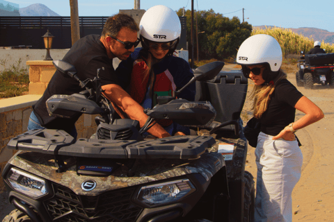 Da Kolymvari: la strada per l'antica Diktyna con il Quad SafariDa Kolymvari: La strada per l'antica Diktyna con il Quad Safari