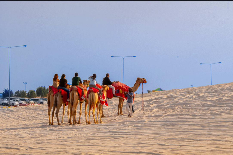 Katar: Wüstensafari, Sandboarding, Kamelreiten, BinnenmeerGemeinsame Tour