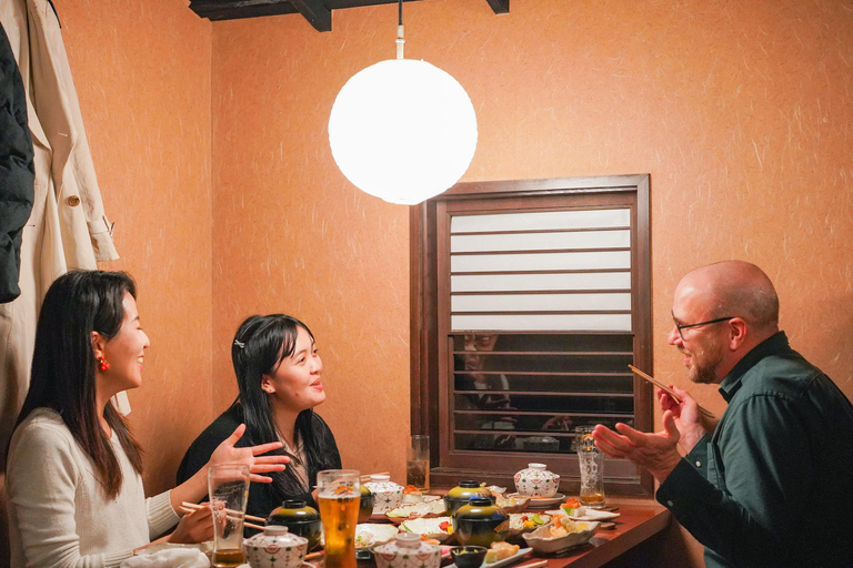 Kyoto: visite guidée gastronomique de 3 heures à Gion la nuit