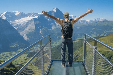 Depuis Zurich : Grindelwald First Top of Adventure Private Trip