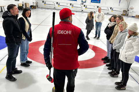 Quebec City Curling Experience with instructor and equipment