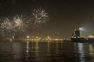 Lissabon: Silvester auf einem Segelboot