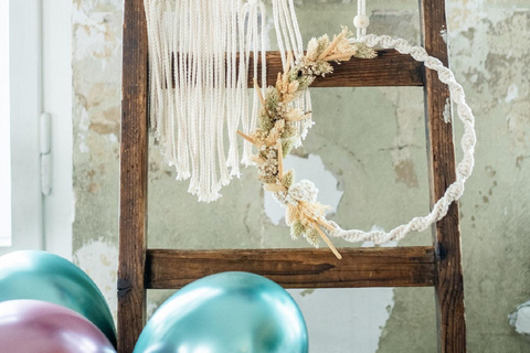 Workshop in Leipzig - Dream Catcher with Dried Flowers / Dried Flower Loop Workshop in Leipzig - Dreamcatcher with Dried Flowers / Dried Flower Loop