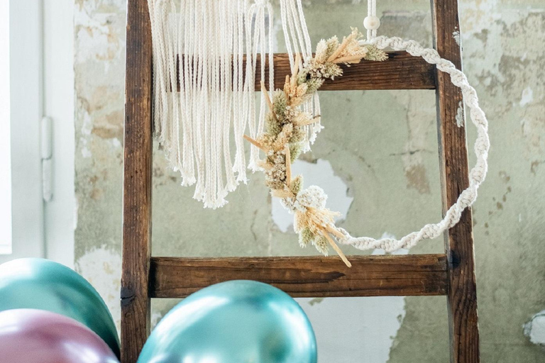 Workshop in Leipzig - Dream Catcher with Dried Flowers / Dried Flower Loop Workshop in Leipzig - Dreamcatcher with Dried Flowers / Dried Flower Loop