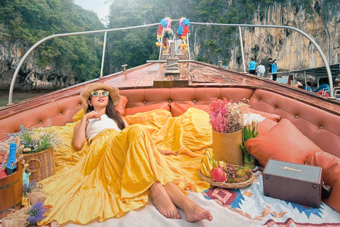 Krabi: Luxury Sunset Cruise to Hong Island Private Tour Half Day : Afternoon Tour